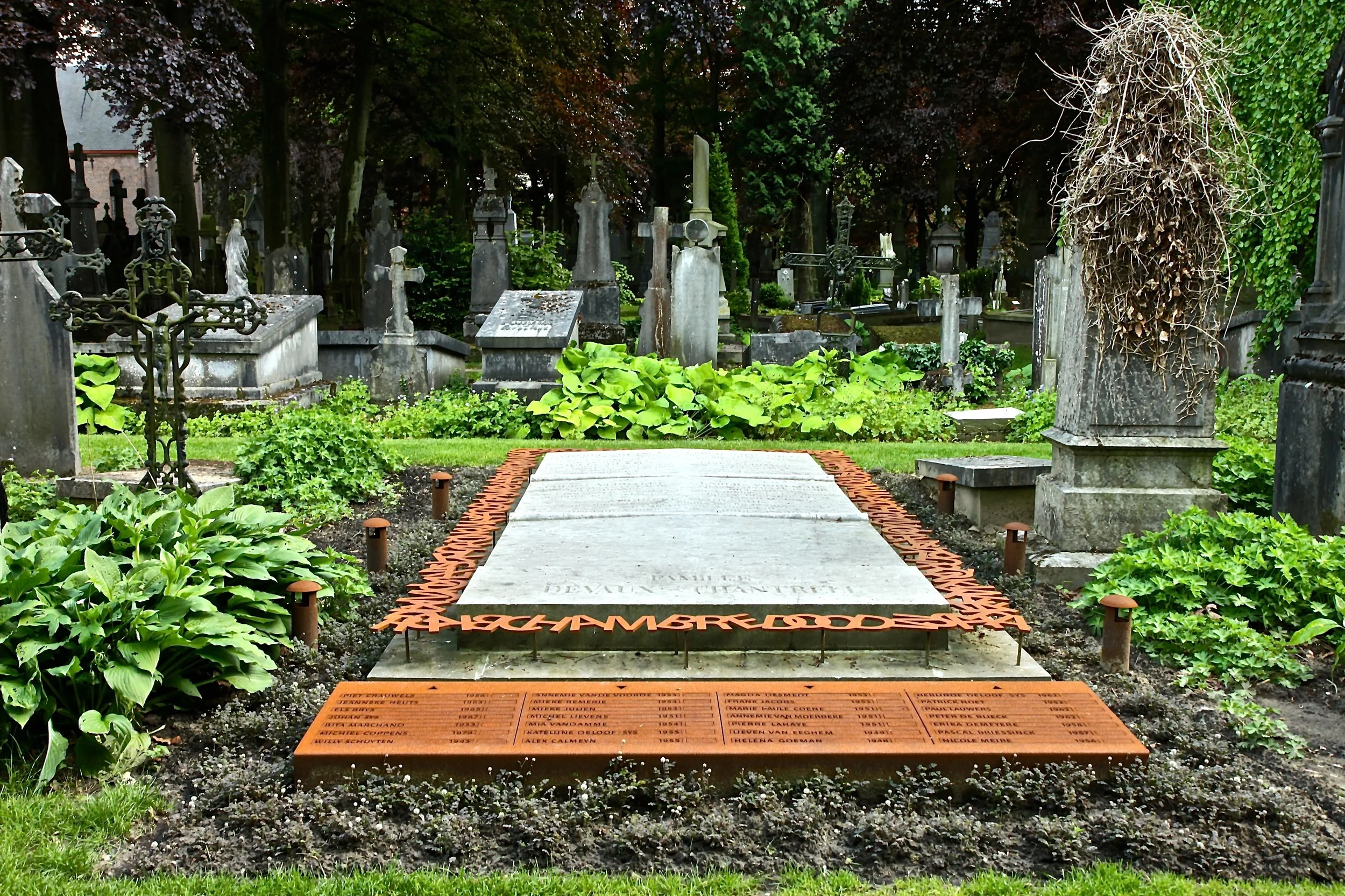 Chambre Dood met namenbank