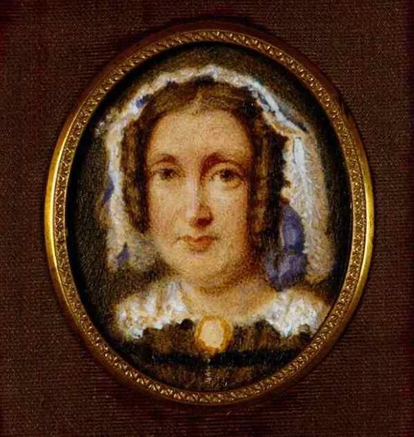 ‘Portet van Emilie Devaux-Chantrell’, door: Jean Baptiste van Acker.